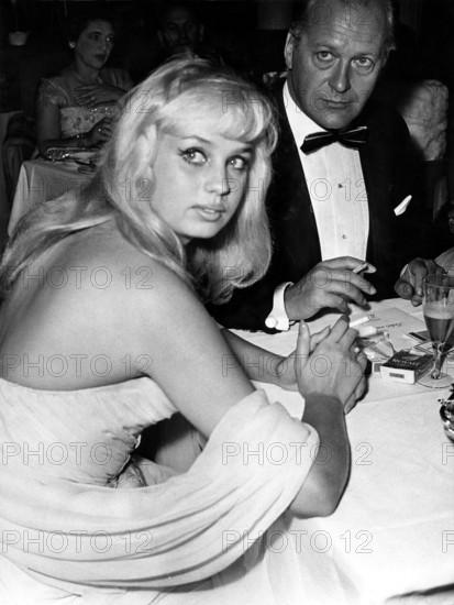 Barbara VALENTIN and Curd JÜRGENS 1959