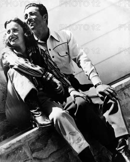 Barbara STANWYCK and Robert TAYLOR, Hollywood