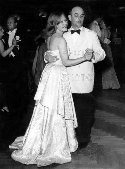 2nd Berlin Film Festival: Martha EGGERTH and Atze BRAUNER, 1952