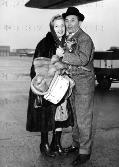 Martha EGGERTH, Jan KIEPURA in Hamburg 1960