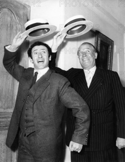Marcel MARCEAU and Maurice CHEVALIER