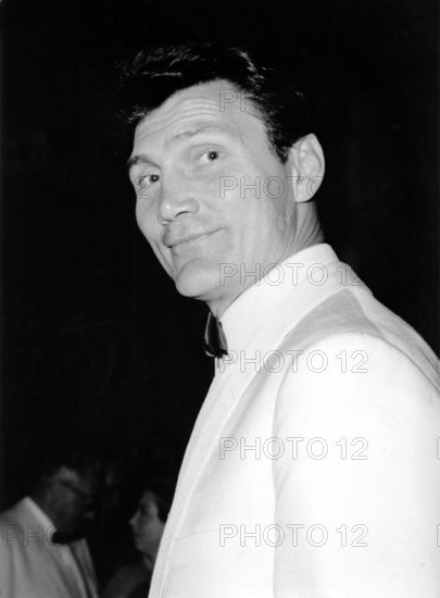 Jack PALANCE at the International Festival of Movies in Venice, 1961