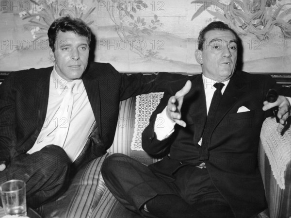 Burt LANCASTER and Luchino VISCONTI, 1962