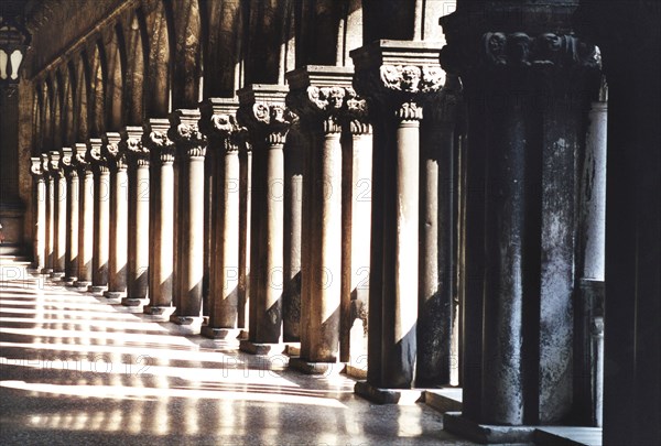 The Ducal Palace in Venice: the West Gallery.