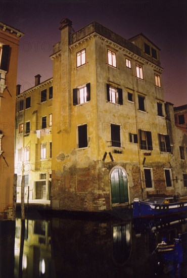The Rio del Gheto in Venice.