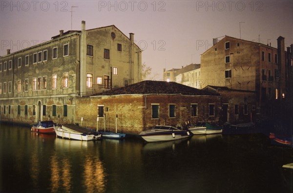 The Rio del Gheto in Venice.