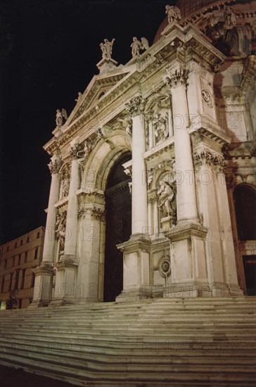 The Church of Santa Maria della Salute in Venice.