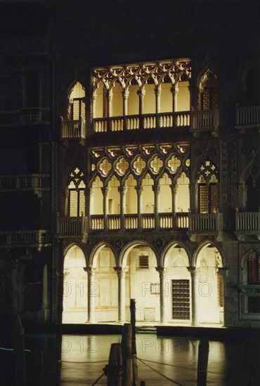 Ca' d'Oro Palace in Venice.