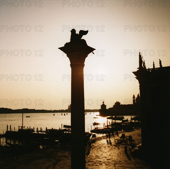 Le Molo San Marco à Venise.