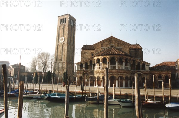 La basilique Sainte-Marie et Donato à Murano, Venise.
