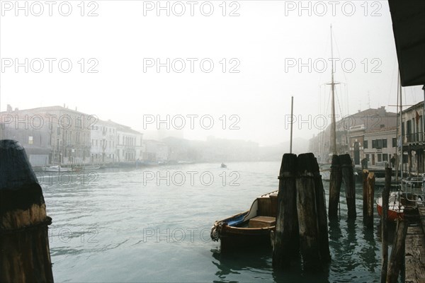 Le Grand Canal l'hiver à Venise