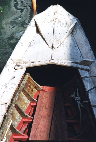 Gondola in Venice: detail