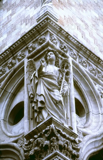 Venice, Detail of the Ducal Palace