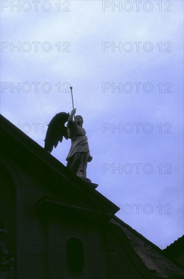 Venice, statue of an angel