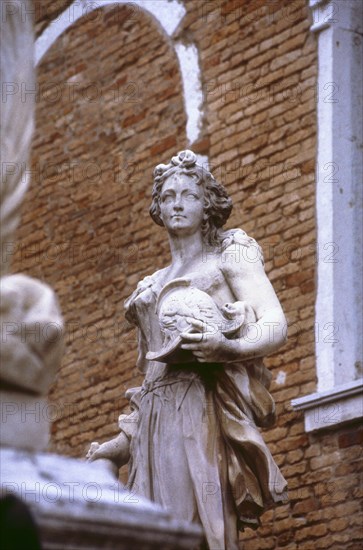 Venice, Detail of the Arsenal