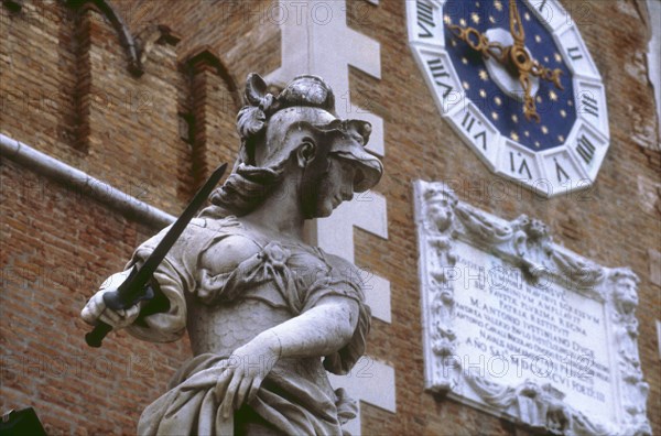 Venice, Detail of the Arsenal