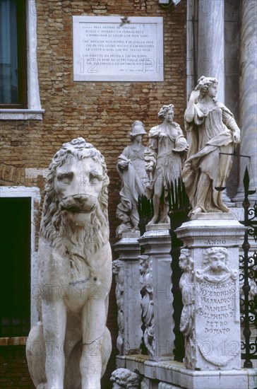 Venise, Détail de l'Arsenal