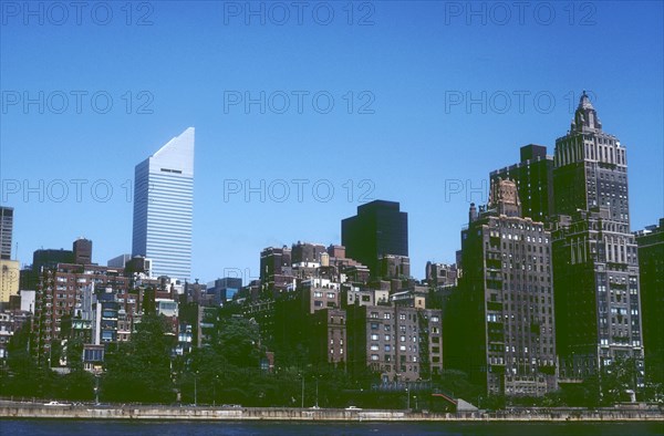 East River, Midtown et Citycorp building