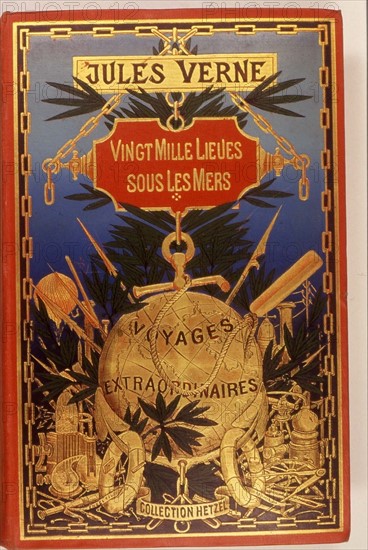 Cover of the book '20,000 Leagues Under the Sea', by Jules Verne