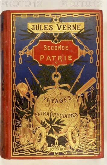 Cover of the book 'Second Fatherland', by Jules Verne