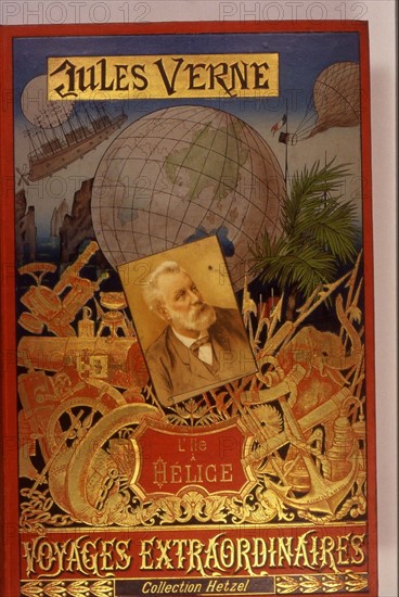 Jules Verne, cover of 'Propeller Island'