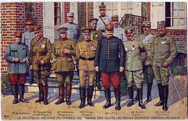 Meeting of the Allies' War Council
