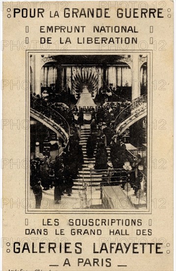 Poster for participation in the national loan