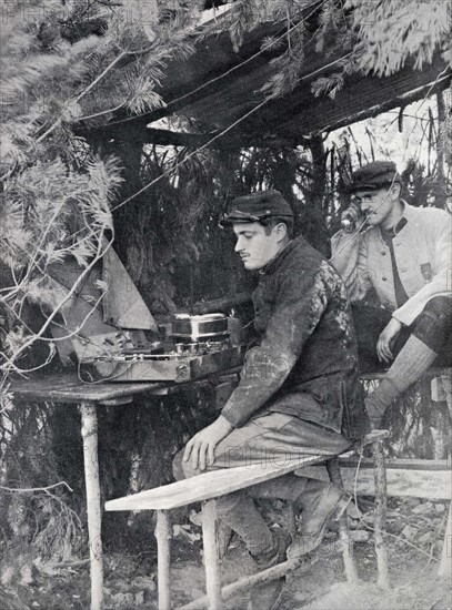 Wireless Telegraph and Telephone Station