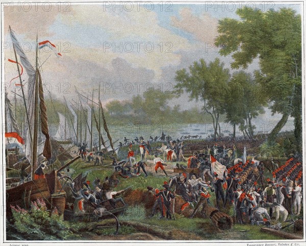 Crossing the Rhine (6th of September 1795)