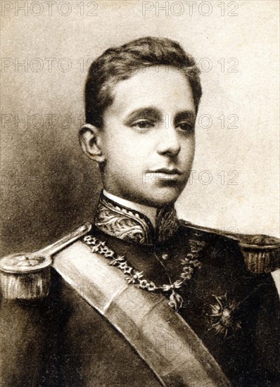 Alphonse XIII Roi d'Espagne
