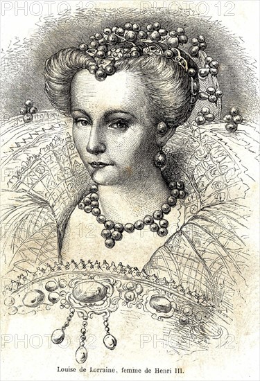 Louise de Lorraine-Vaudémont.