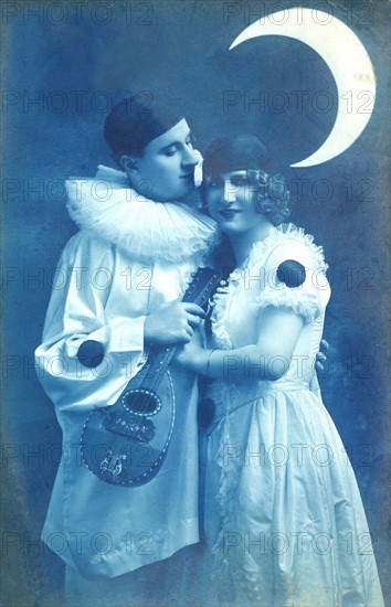 Pierrot et Colombine.