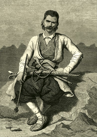 Guerrier du Montenegro.