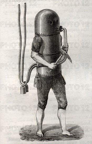 Klingert's deep-sea diving suit