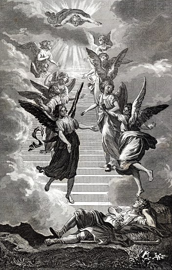 Passage de la Bible : l'échelle de Jacob