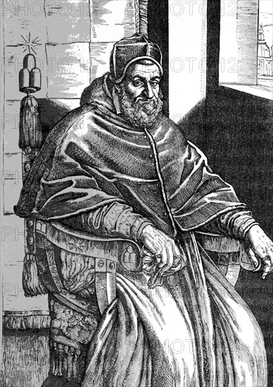 Portrait of Pope Sixtus V