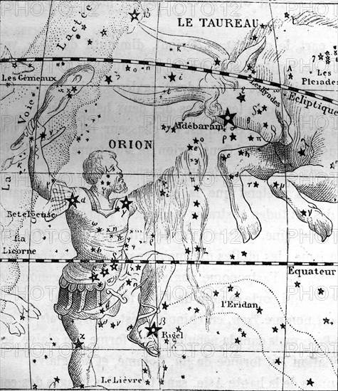 Map of constellations