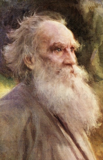 Portrait of Leo Tolstoy