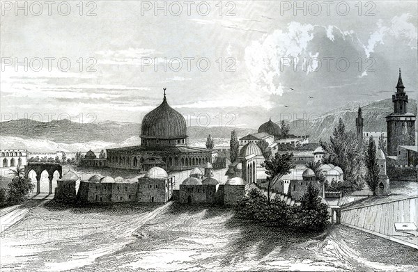 The Mosque of Omar in Jerusalem