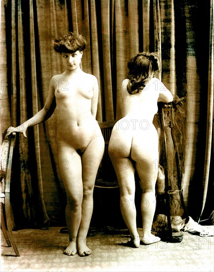 Two naked women