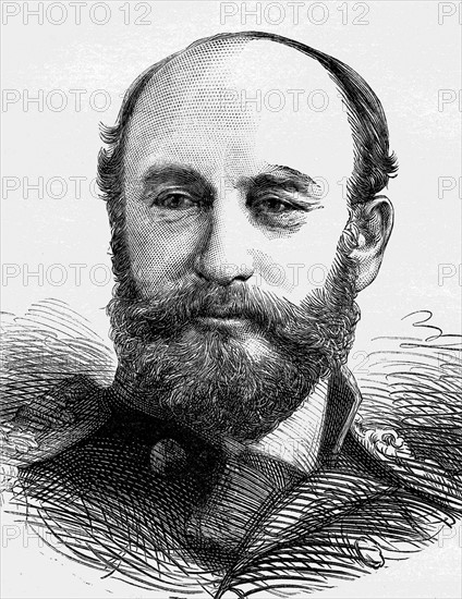 Portrait de l'Amiral George Nares