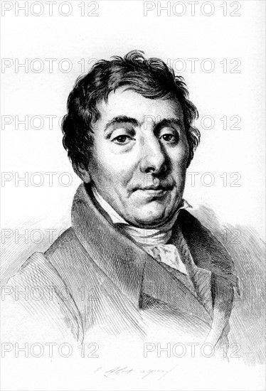 Portrait of Louis de Bonald