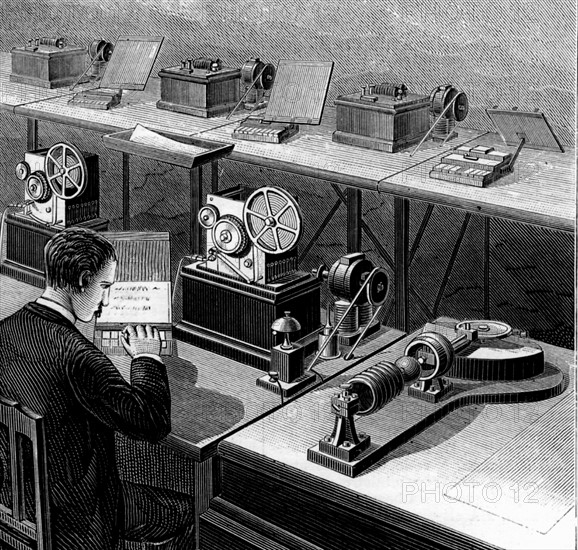 The Baudot telegraph, 1888