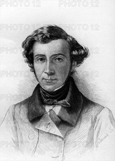 Portrait de Alexis de Tocqueville