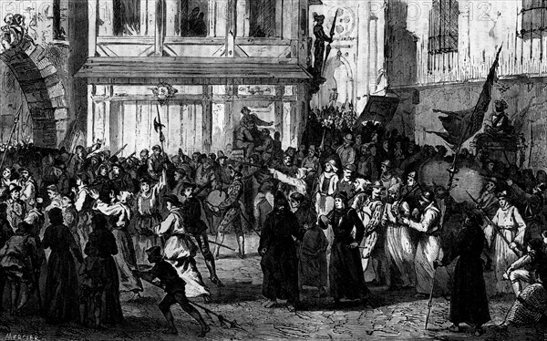 La procession de la Ligue à Paris, le 31 mai 1590