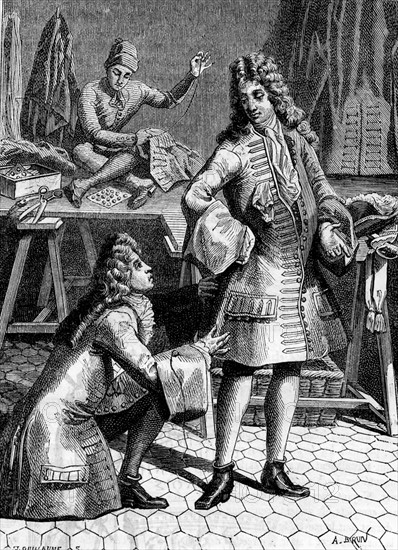 French tailor, 1690