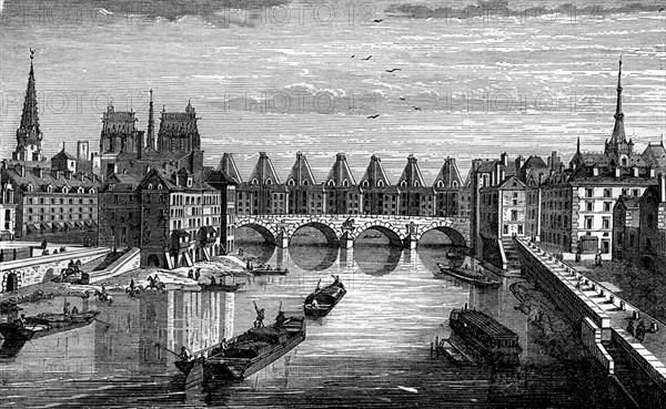 The Pont au Change - Paris