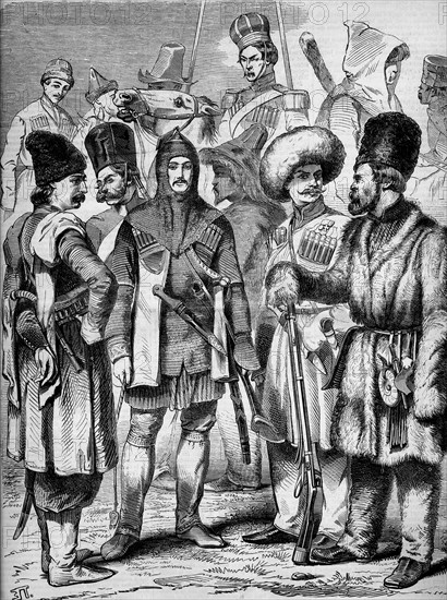 Irregular troops of the Russian army - 19th century