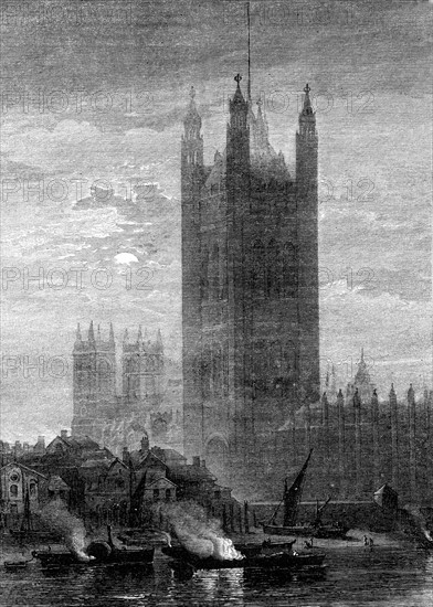 La Tour Victoria - Londres. 19e siècle