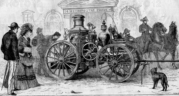 American steam fire pump